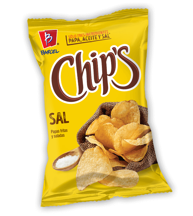Chips Sal Barcel Cont. 50gr