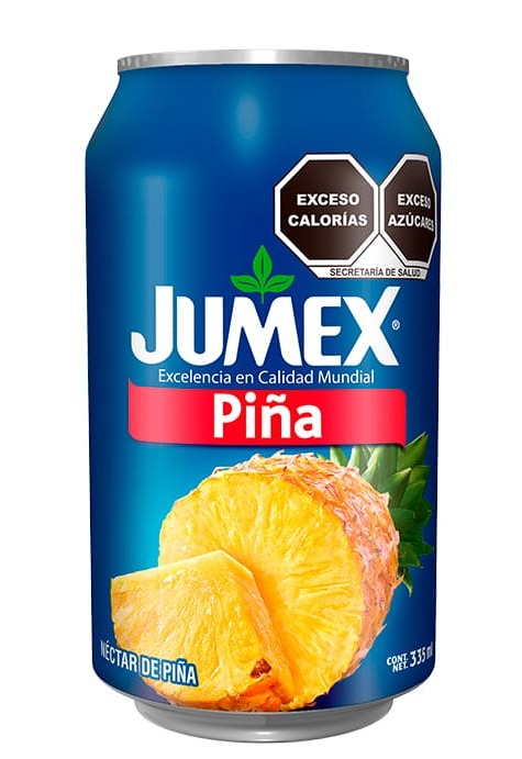 Jugo Néctar Piña lata Jumex 335ml.