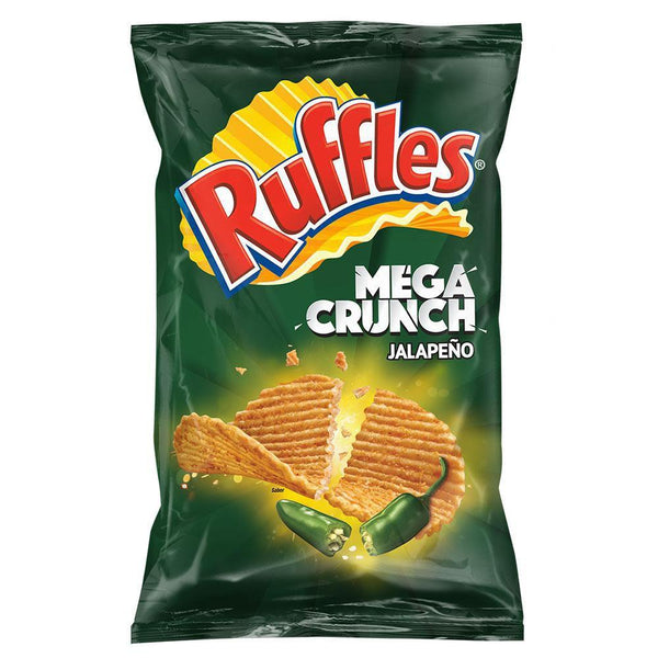 Ruffles Mega crunch jalapeño Cont. 42 gr.