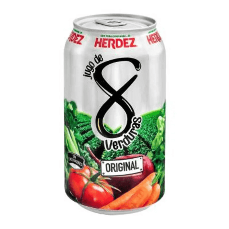 Jugo V8 Herdez Lata 335ml.