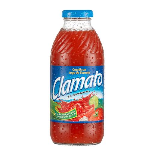 jugo de tomate clamato 473ml