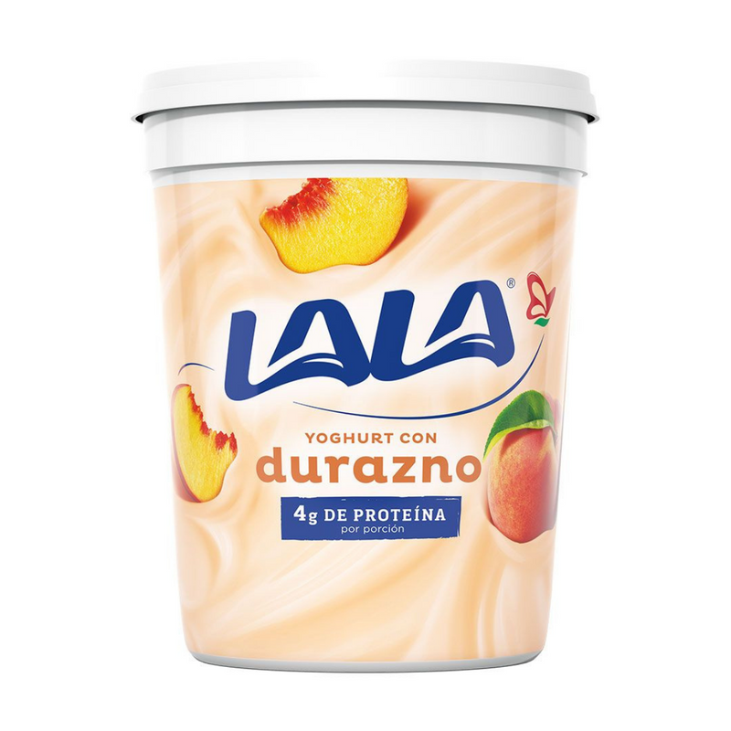 Yoghurt Durazno Lala 900g.