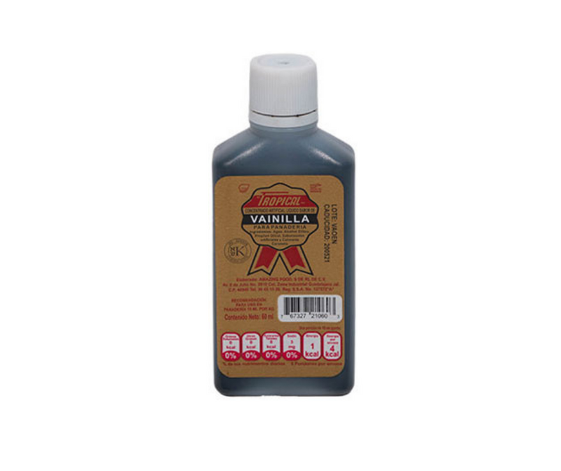 Saborizante sabor vainilla tropical 60ml.