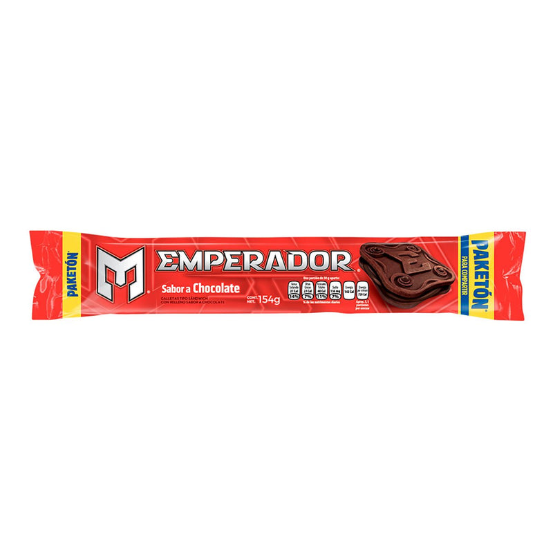 galleta emperador chocolate tubo 200gr