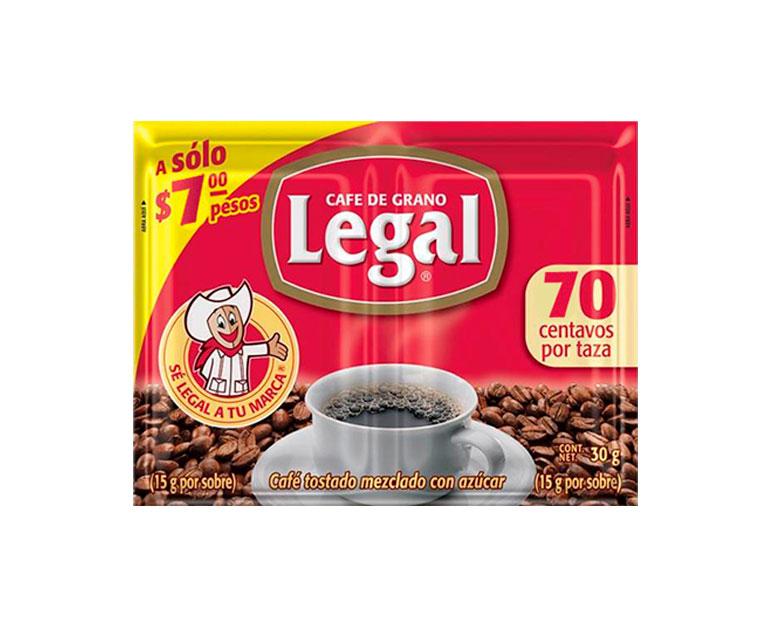 Cafe Legal Molido 28gr