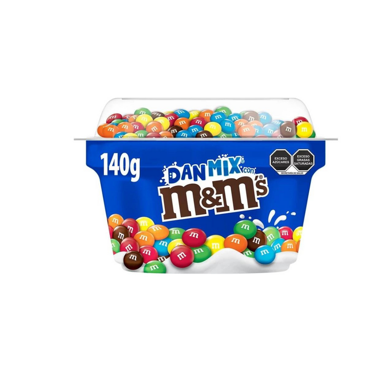 Yoghurt Danmix con M&M's 140 gr