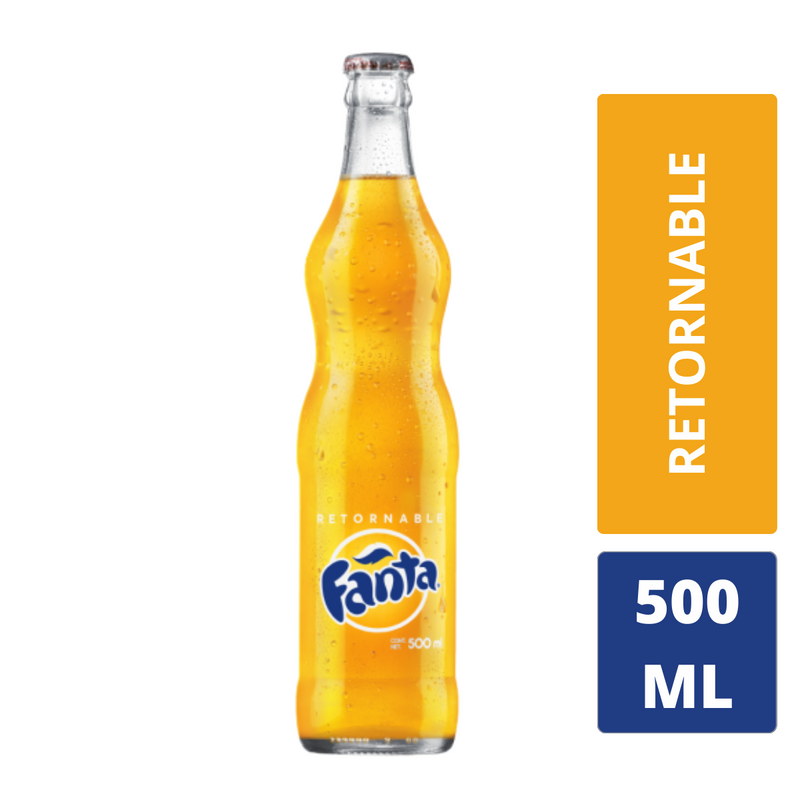 Refresco Fanta sabor mandarina 500ml RT