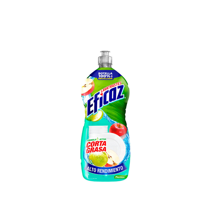 Lavatrastes eficaz Pinol Manzana energizante Cont. 280ml.