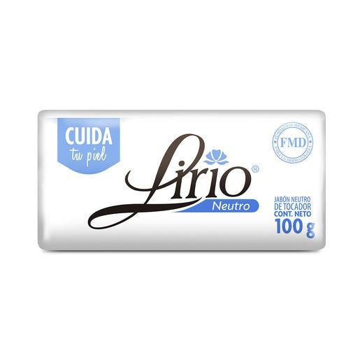 Jabon Lirio Neutro Cont. 100g.