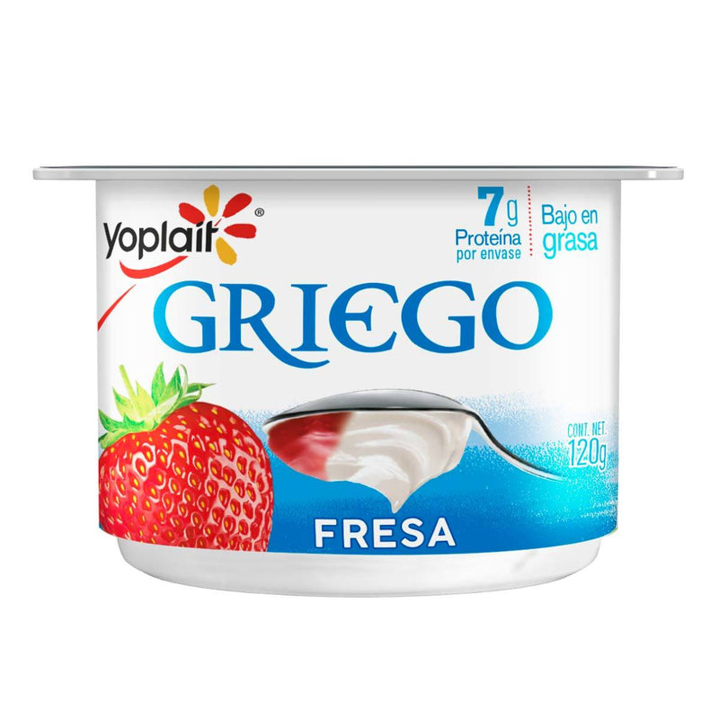 Yoghurt Griego Fresa  Yoplait 120gr.