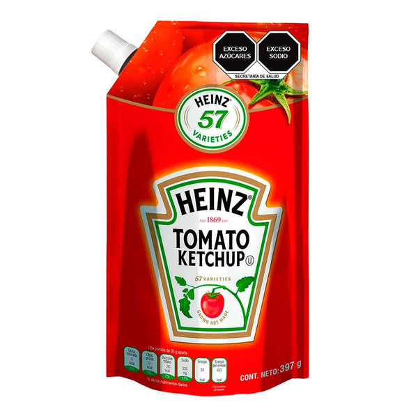 Heinz Tomato Ketchup Pouch 397g.