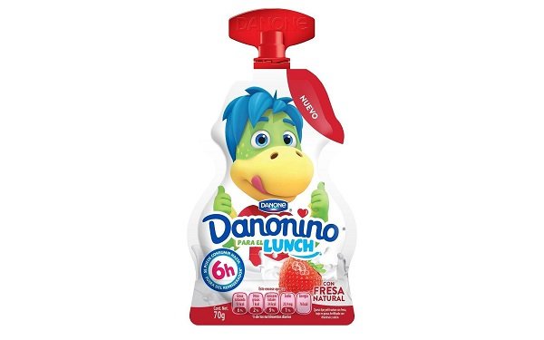 Danonino Pouch Fresa 70g.