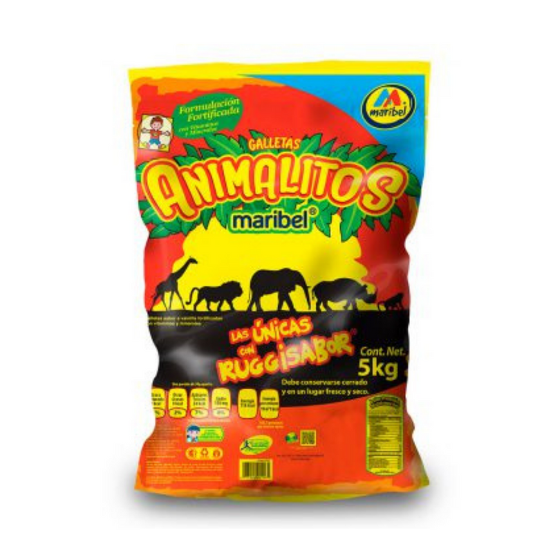 Galleta animalitos Maribel 5kg.