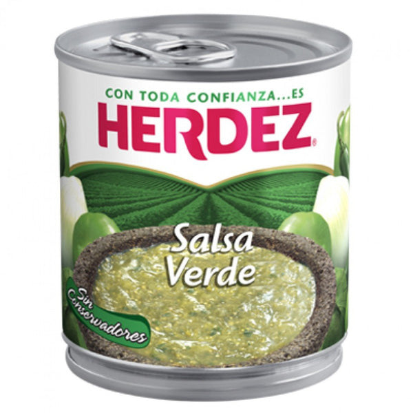 Salsa verde Herdez en lata  210gr en lata