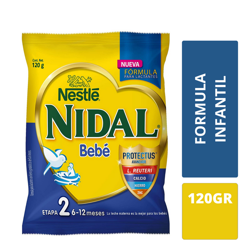 Alimento para Niños Nidal etapa 2, 120 gr
