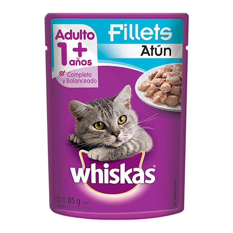 Alimento para gato Whiskas atun 85g