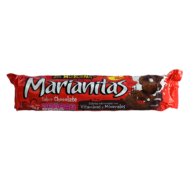 Galletas Marianitas Chocolate Cont. 185g.