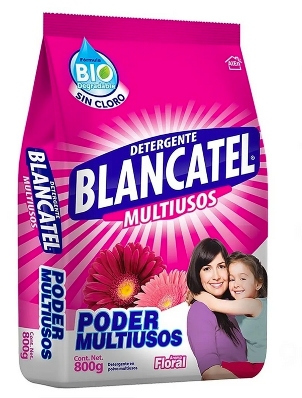 Detergente Blancatel Floral en polvo 800gr