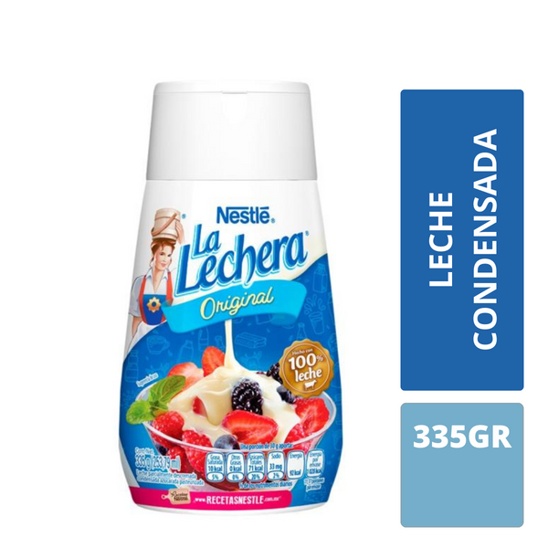 Leche Condensada La lechera  sirve facil 335 gr