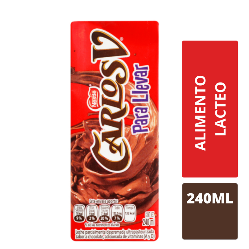 Leche Carlos V Chocolate 240ml