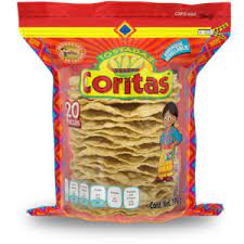 Tostadas Coritas Cont. 20pz. 170g.