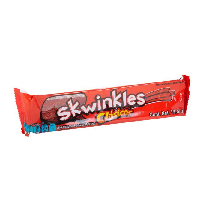 Skwinkles clasicos chamoy Cont. 19,5 g.