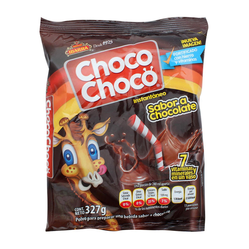 Chocolate en polvo Choco Choco bolsa Cont. 167g.