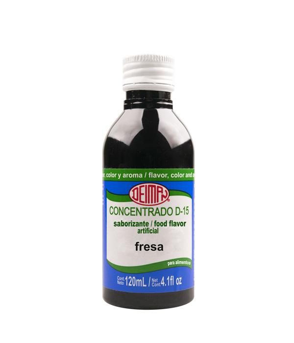 Concentrado Deiman D-15 fresa 120ml