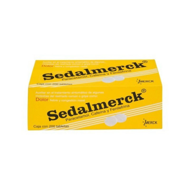 SEDALMERCK 200 TABLETAS