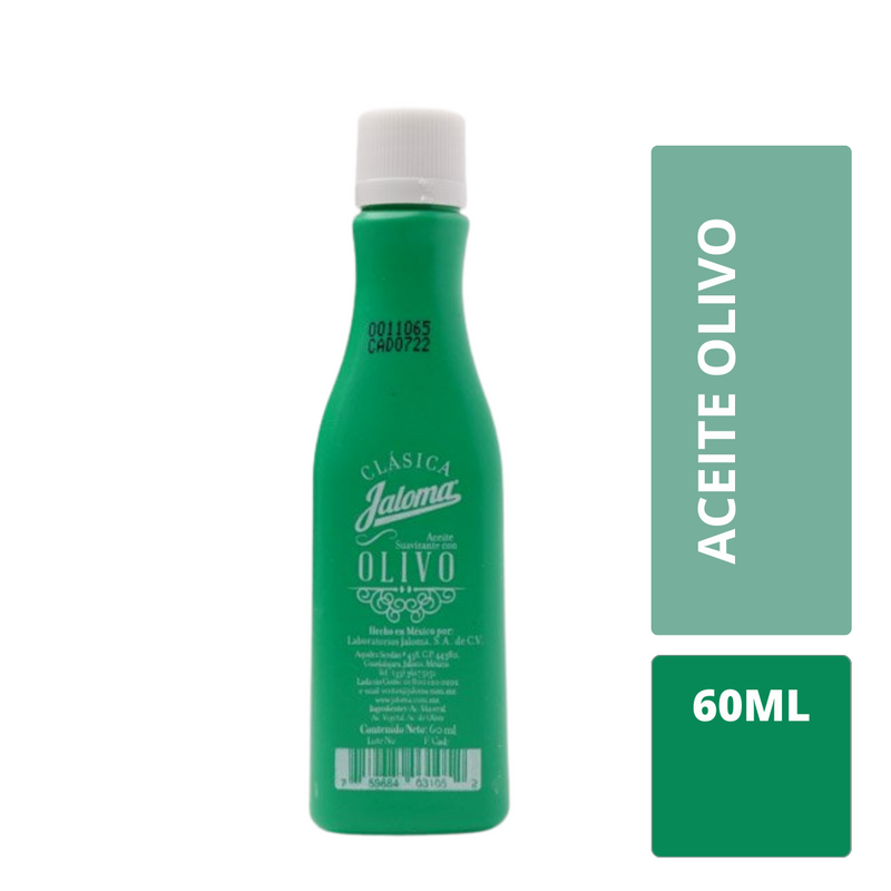 Aceite de olivo Jaloma Cont. 60ml.