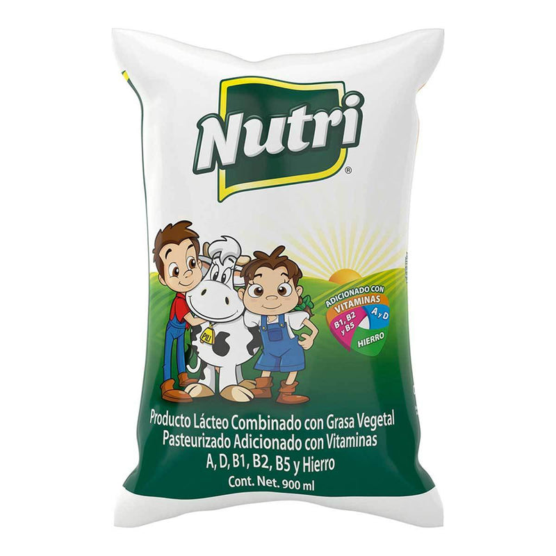 Producto lácteo en Bolsa Nutri 900ml.
