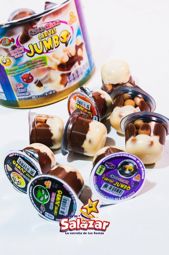 Choco Crunch Jumbo Chocolate y vainilla Cont. 1pz. 20g.