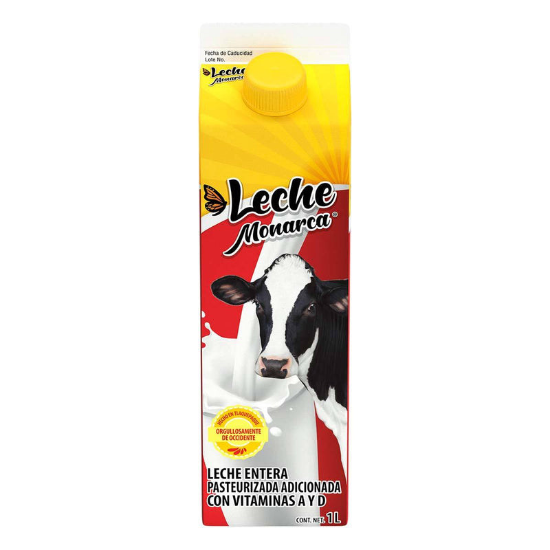 Leche Monarca Entera Cartón 1lt.