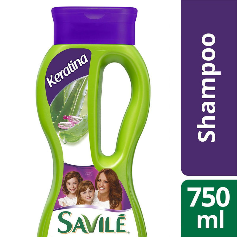 Shampoo Savile Keratina Cont. 730ml.