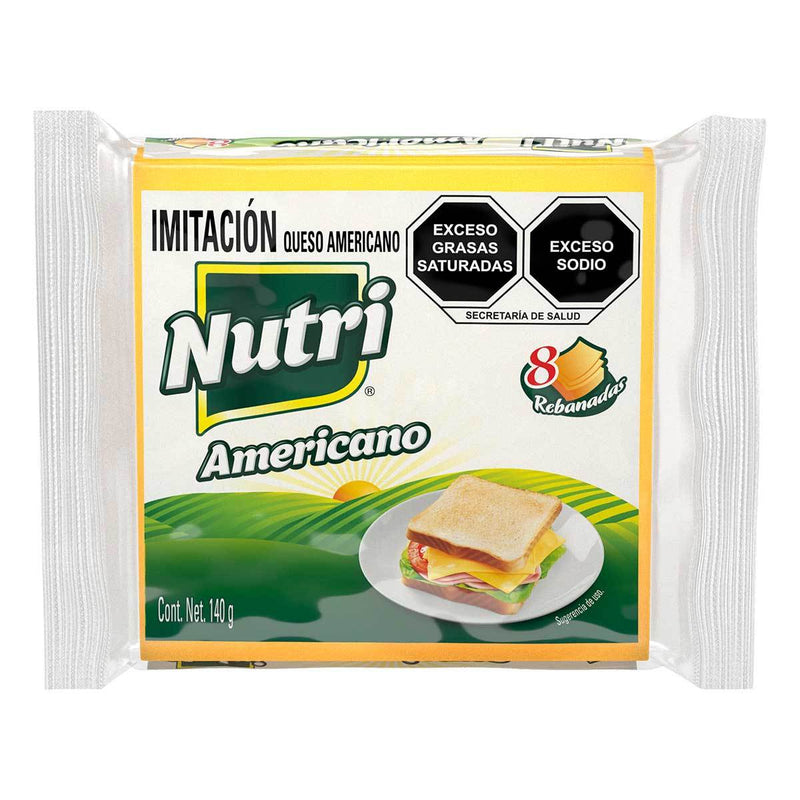 Queso Americano Nutri 140g.