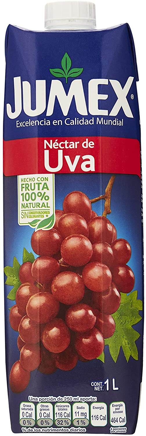 Jugo Jumex Nectar De Uva 1 lt