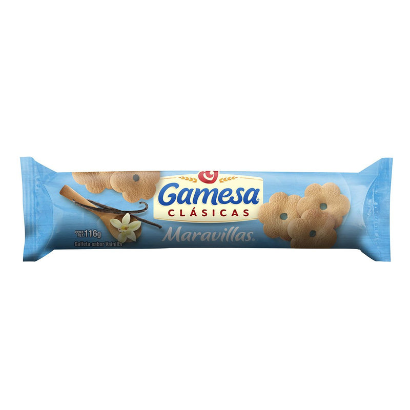 Galletas maravillas vainilla Gamesa 116gr