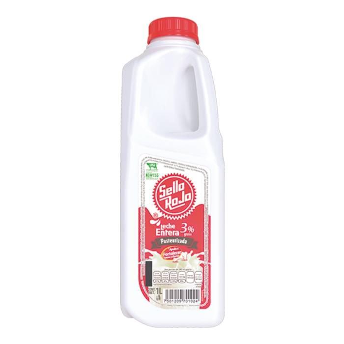 Leche Entera Sello Rojo 1lt.