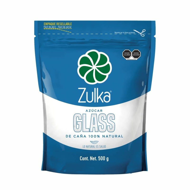 Azucar Glass Zulka 500g.