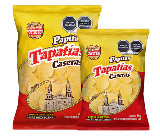 Papitas Tapatías Los Coyotes 30g.