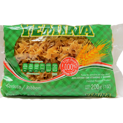 Sopa corbata yemina 200g.