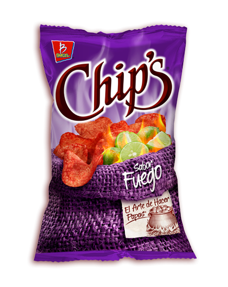 Chips Fuego Barcel Cont. 50gr.