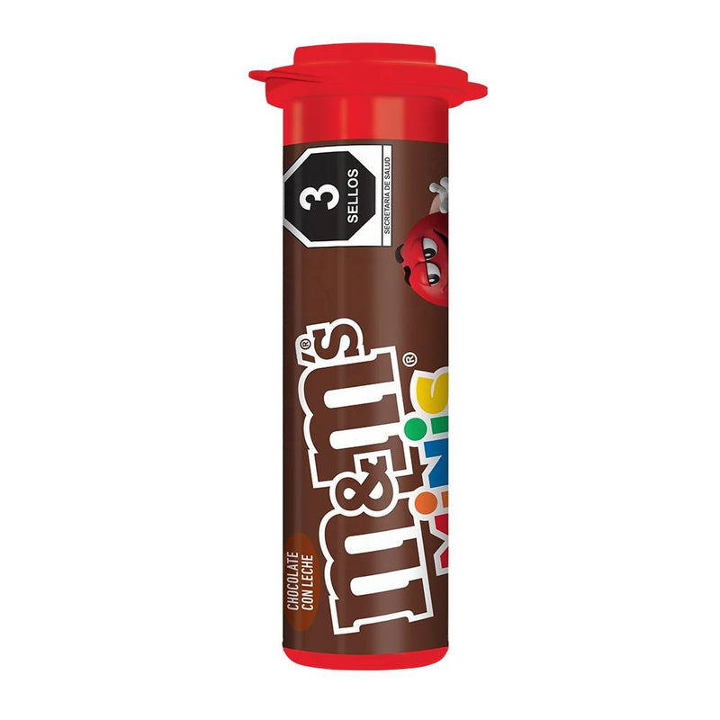 Chocolates m&m minis Cont. 30g.