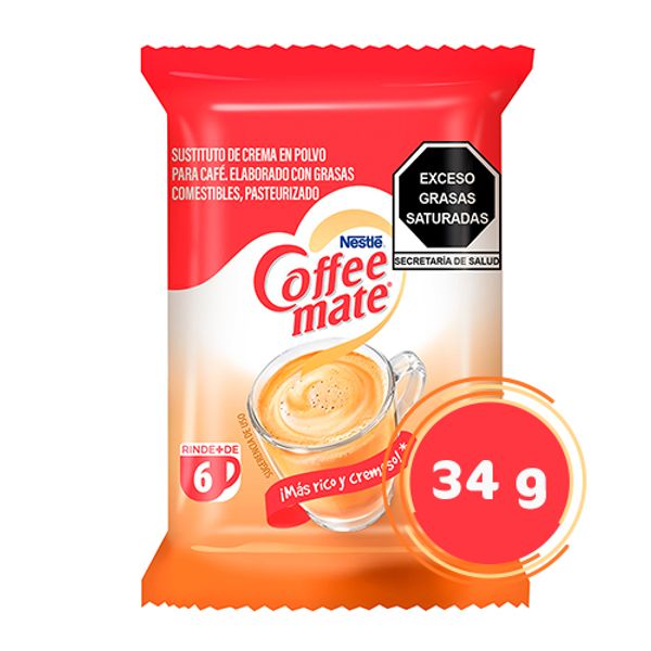 Sustituto de crema para cafe coffe mate 34gr