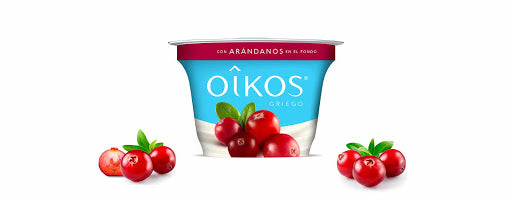 Yoghurt con Arandanos Oikos Griego 125g.