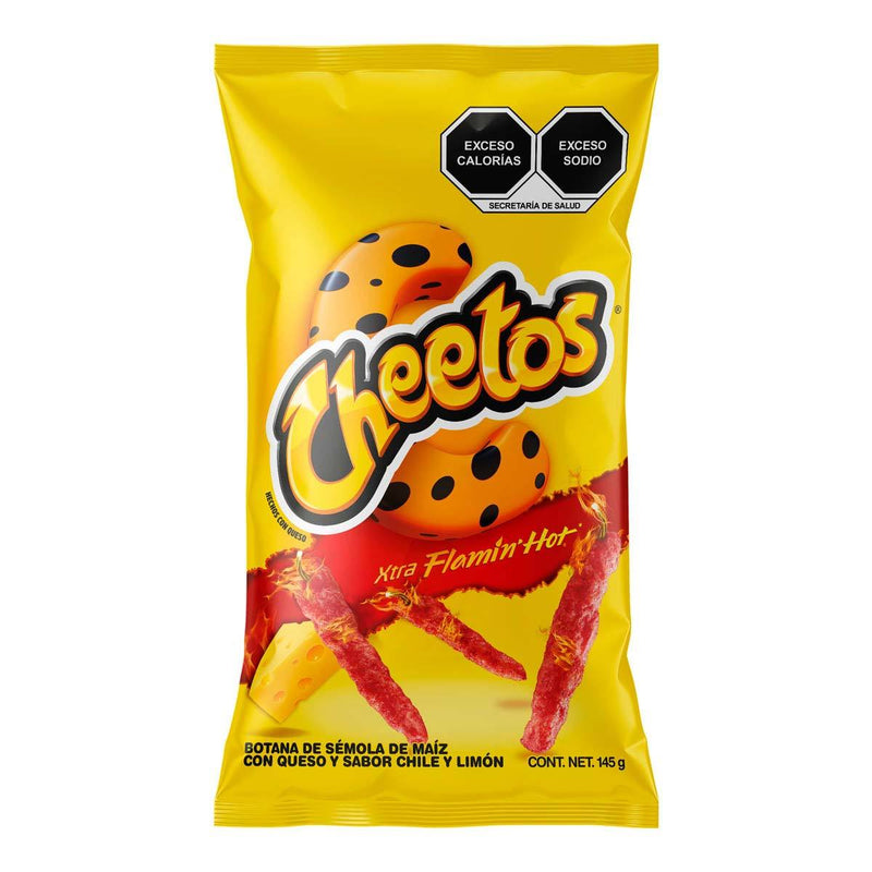Cheetos Xtra Flamin Hot Cont. 150gr.