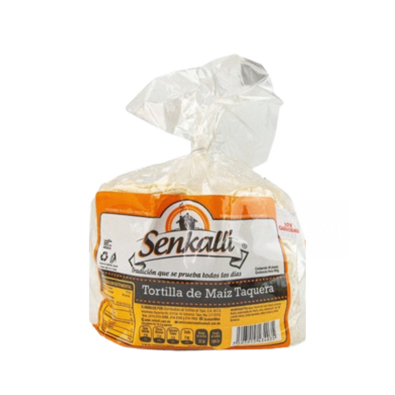 Tortilla de maíz Senkalli taquera 500 g