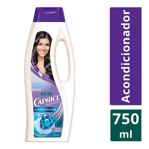 Shampoo Caprice  Acondicionador fuerza crecimiento Cont. 750ml.