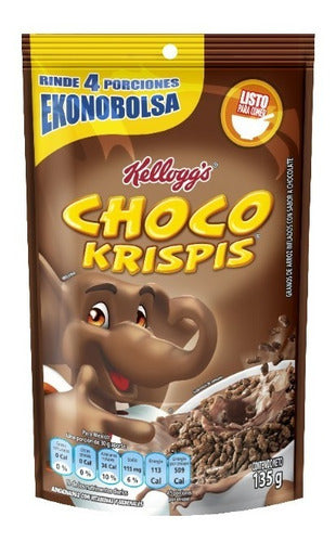 Cereal Choco Krispis bolsa Kellogg's 135g.