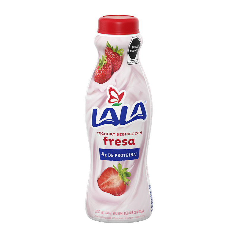Yoghurt Bebible Fresa Lala 440g.